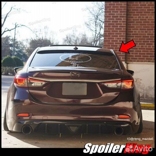 Спойлер заднего стекла Mazda 6 GJ