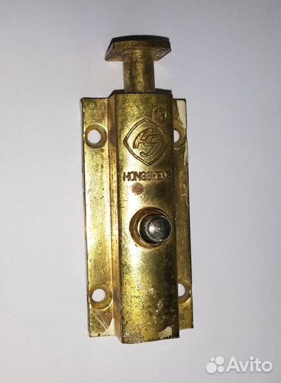 Шпингалет для двери на пружине (1 штука)