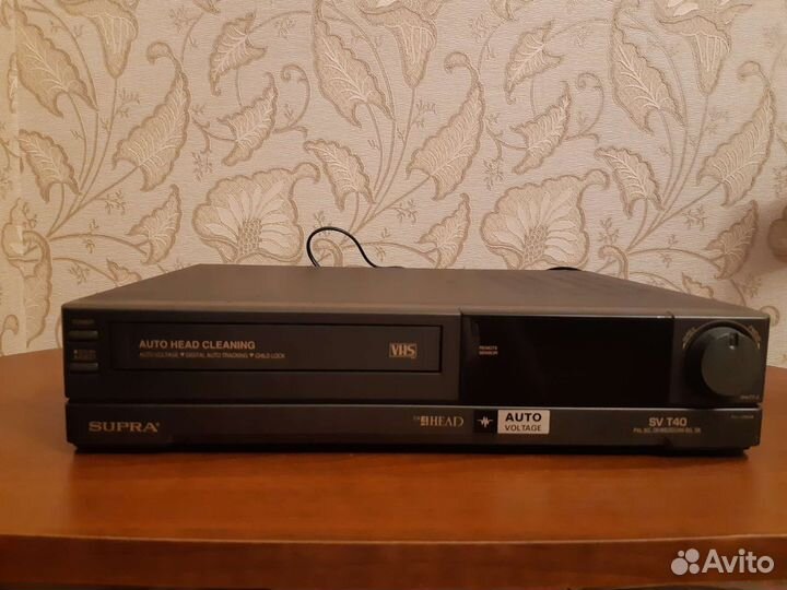 Видеомагнитофон Supra под ремонт или на зап части