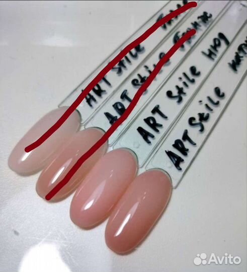 Гель для наращивания ногтей 30 мл Art stile и др