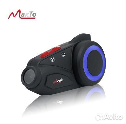 Гарнитура для шлема maxto M3S, HD 2K, WiFi, 6 чел
