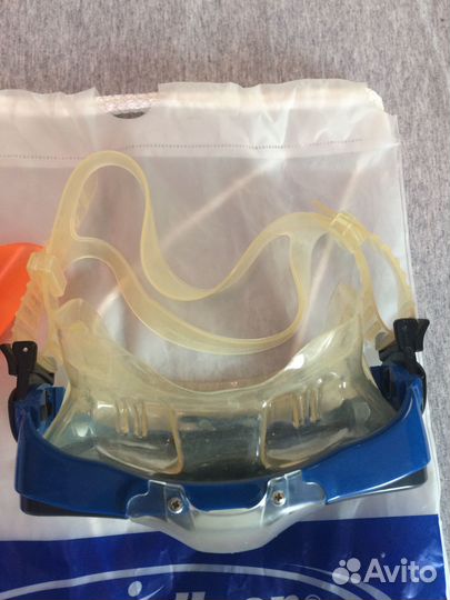 Маска и трубка для плавания Tusa Hyperdry