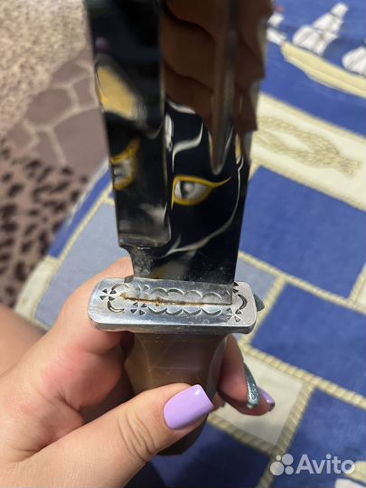 Нож охотничий ручной работы