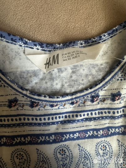 Платье для девочки 92 hm