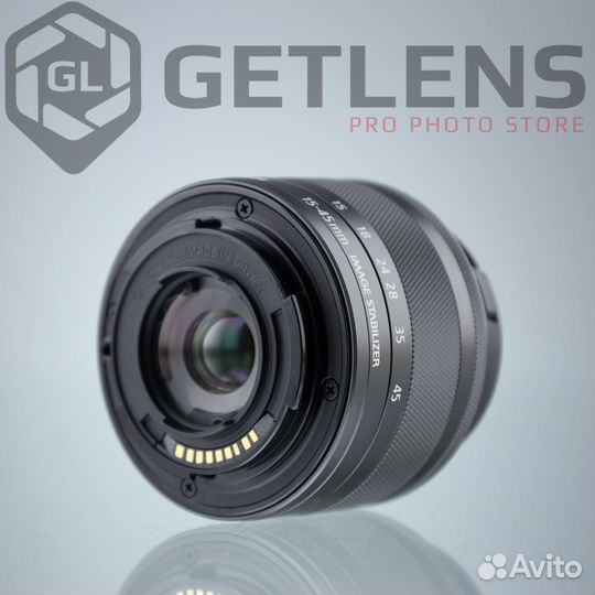 Canon EF-M 15-45mm f/3.5-6.3 IS STM Black (Новый)