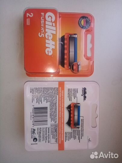 Сменные кассеты gillette fusion 5