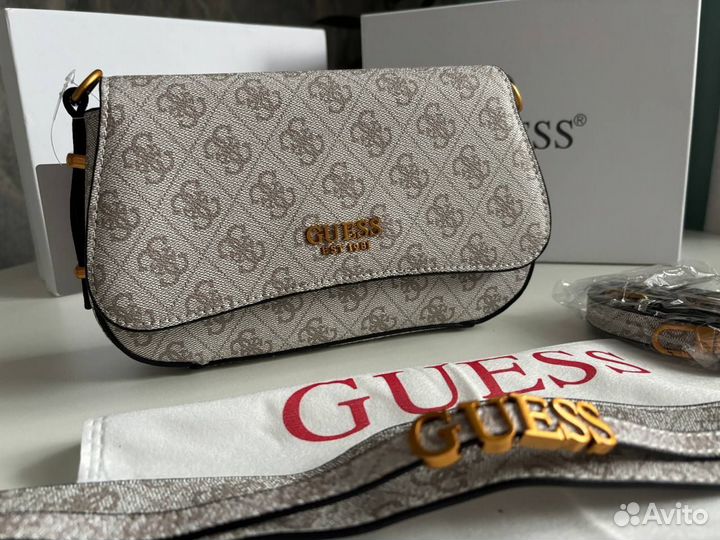 Сумка guess кросс боди 4 цвета