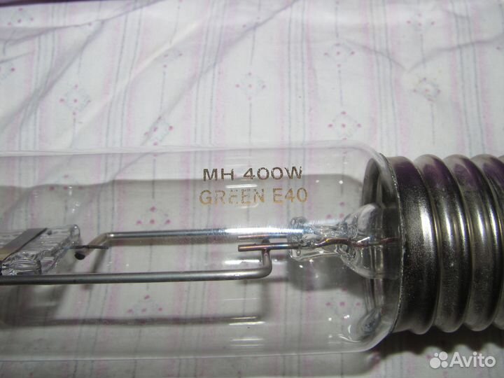 Лампа металлогалогенная зеленая 400W