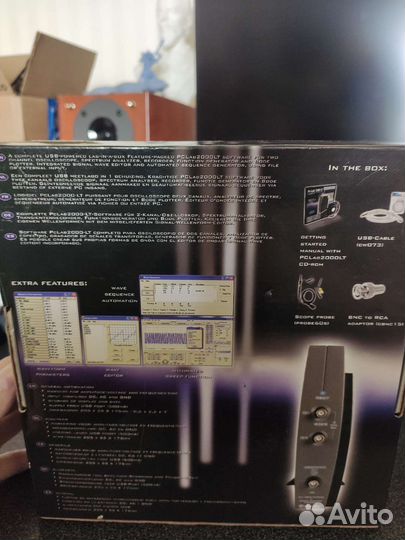 USB осциллограф Velleman pcsgu250