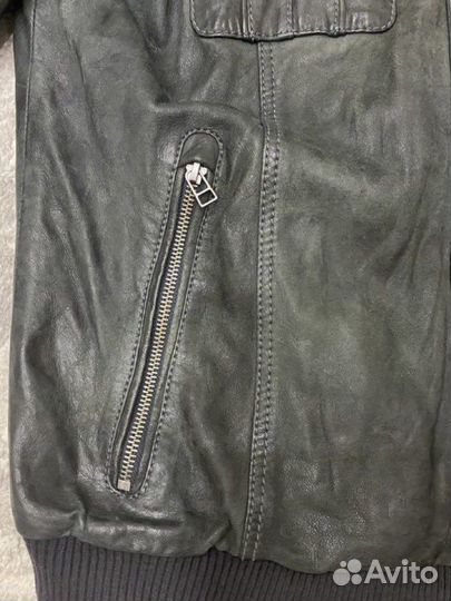 Куртка мужская кожанная осенняя 50-52