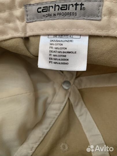 Кепка бейсболка carhartt
