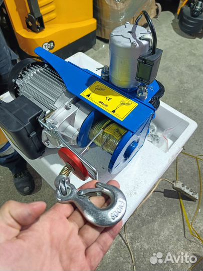 Таль электрическая с тележкой передвижения TOR