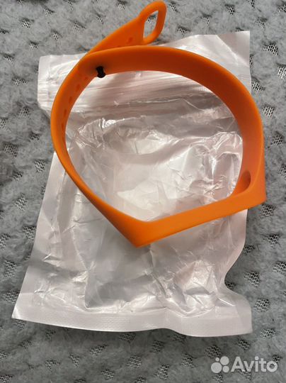 Ремешок силиконовый для Xiaomi (оранжевый)