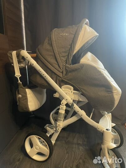 Детская коляска 3 в 1 Riko Bruno Luxe