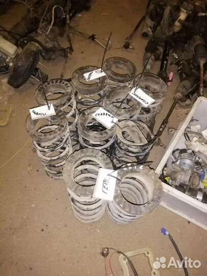 Передние пружины hyundai getz