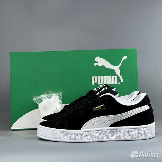 Кроссовки Puma Suede XL black