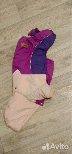 Зимний комбинезон для средней собаки