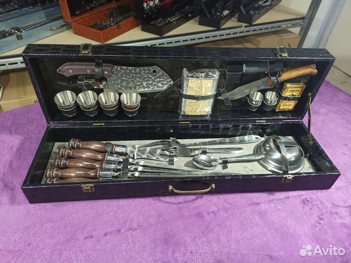 Шашлычный набор в кейсе