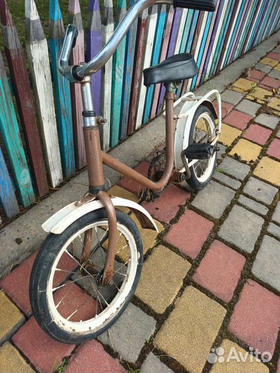 Детский велосипед СССР