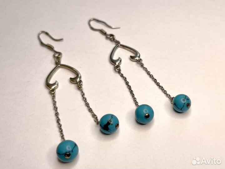 Серебряные серьги