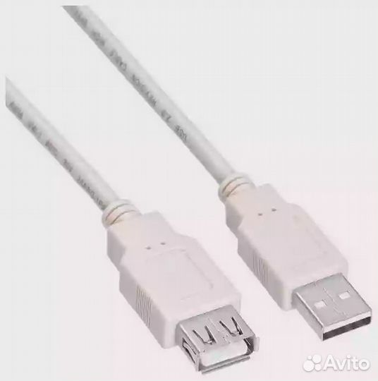 Кабель-удлинитель USB 2.0, 3м новый
