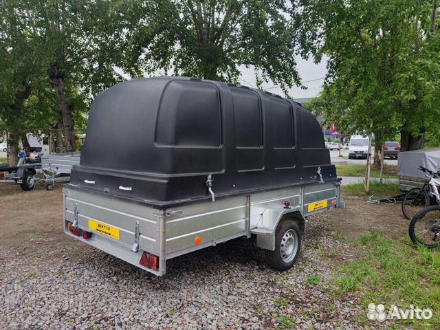 Прицеп легковой лав 81012С 3500*1800 с крышк jaxal