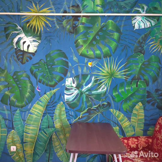 Художник роспись стен в интерьере