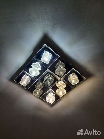Люстра потолочная бу