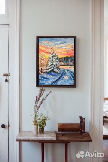 Картина маслом пейзаж