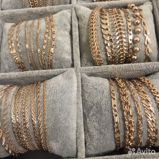 Браслеты дубайское золото