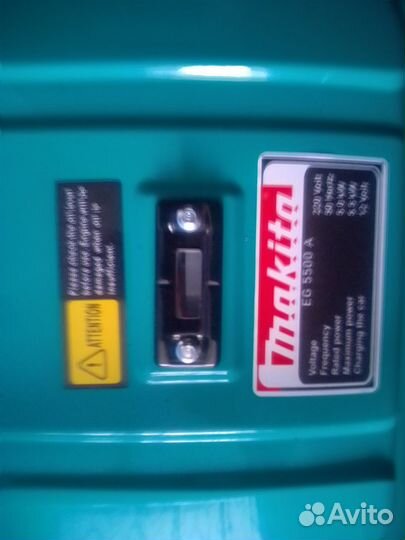 Генератор бензиновый 5.5 квт makita новый