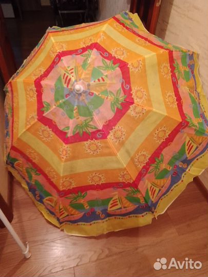 Зонт пляжный большой