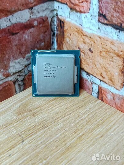 Процессор i7 4770k