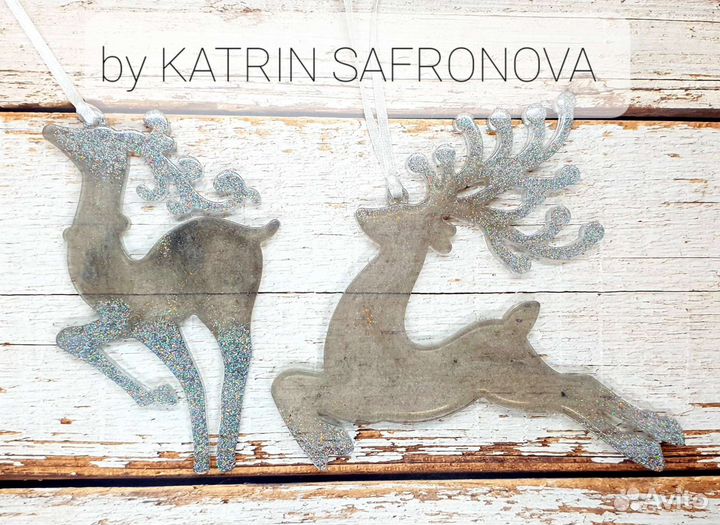 Елочные игрушки ручной работы