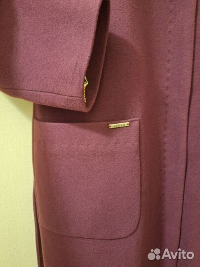 Пальто шерсть 80, размер 44-46 как новое