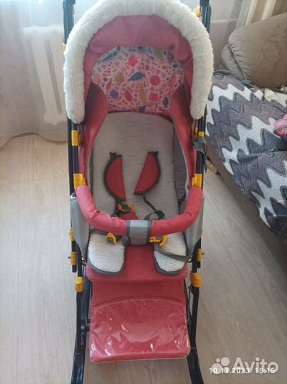 Санки коляска ника 7 3