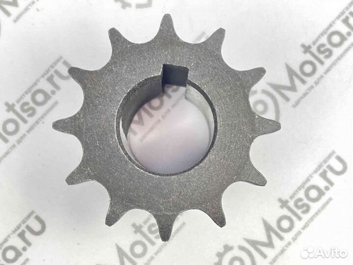 Звезда ведущая малая (Z12, d22мм, шаг 12,7, шпон