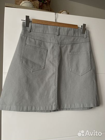 Джинсовая юбка 44 размер