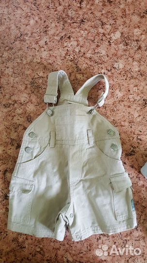 Летние комбинезоны для мальчика 68-74