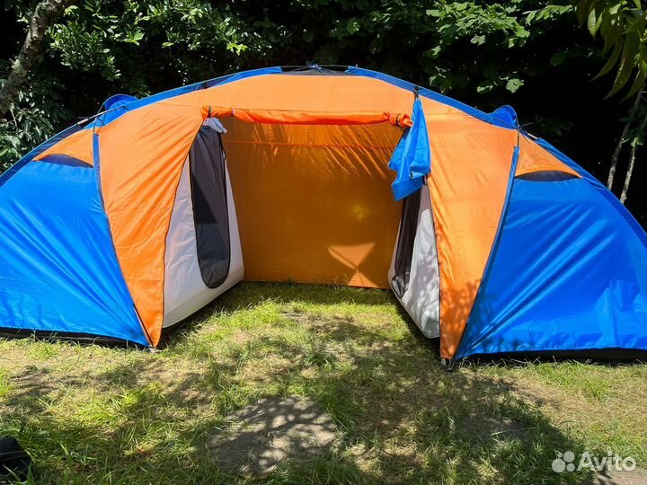 Палатка туристическая 4х местная,2х комнатная
