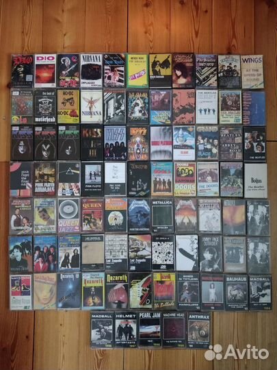Аудиокассеты рок металл