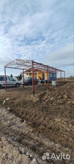 Изготовление навесов и ферм