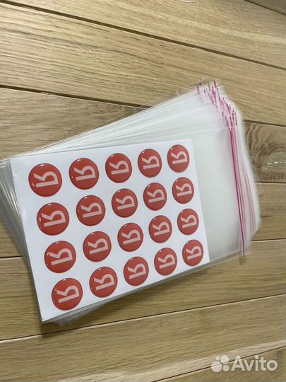 3D-стикеры на заказ, гибкие и долговечные