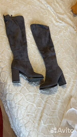 Сапоги зимние ботфорты женские Donna Balizza