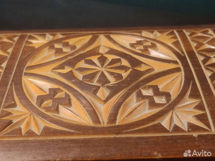 Шкатулка резная СССР