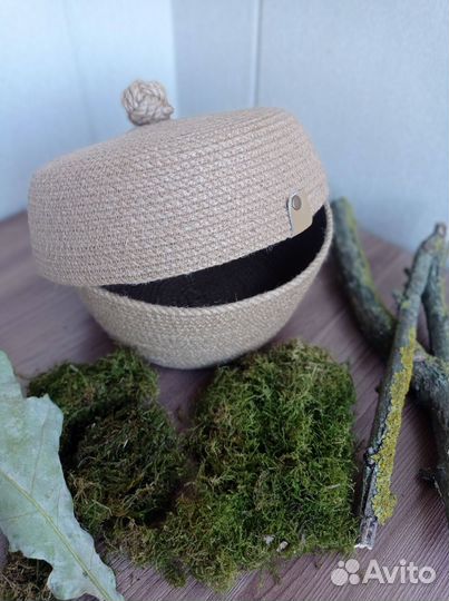 Корзинка джут