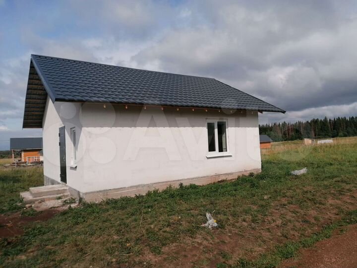 Дом 52 м² на участке 12 сот.