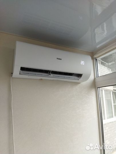 Установка сплит систем. Закладка, монтаж трассы