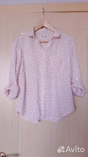 6 блузкок-рубашек-туник на девочку рост 150-158, р