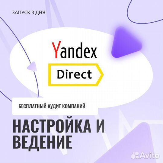 Настройка контекстной рекламы Яндекс Директ